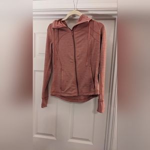 Lululemon NWT Hooded Define Jacket Nulu Size 8 Heathered Briar Rose